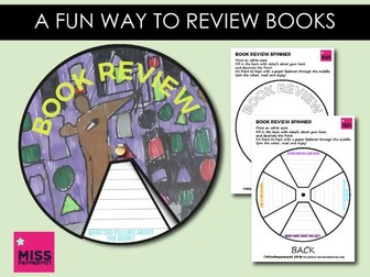 Book Review, Book Review Format, Book Review Spinner, Book Review Display