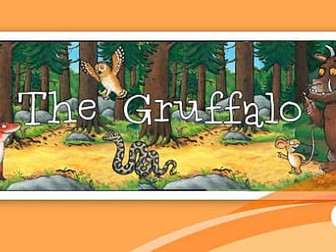 'The Gruffalo' Banner