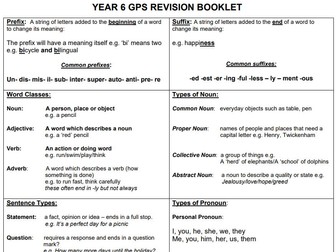 Year 6 SATs Revision Guide GPS