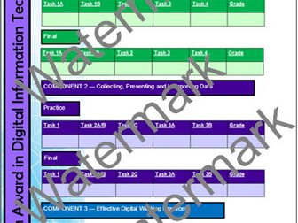 Student Folder Cover - BTEC Digital Information Technology (DIT) from 2022