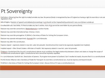 Public Law Revision PowerPoint - UoL - 2020