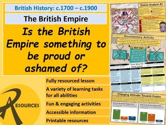 British Empire - Something to be Proud or Ashamed of?