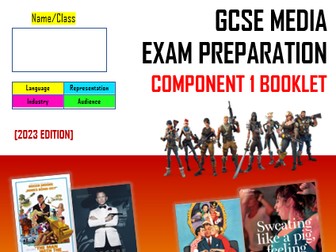 Eduqas GCSE Media Component 1 Revision Pack - 2023 Version