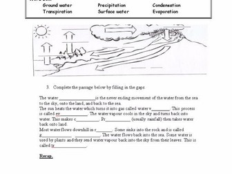 Rivers homework bundle - 8 weeks of homework!