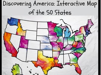 Discovering America: Interactive Map of the 50 States