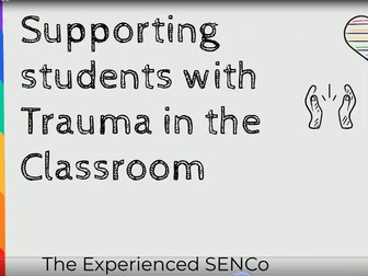 Teacher Training Video - Trauma