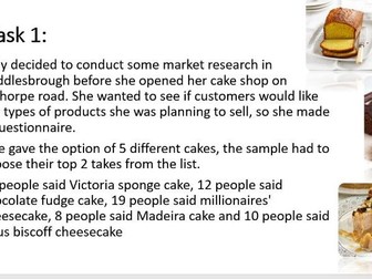 Task 1 Baslow bags lesson 12 R068