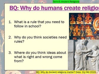 Ancient religions Introduction