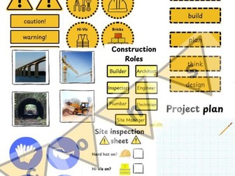 EYFS Construction Area Display Pack