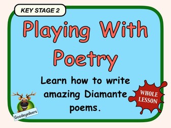 Playing With Poetry - Writing Diamante Poems