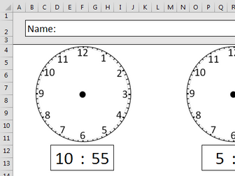 MultiSheets - Clocks