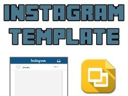 Instagram Template Editable On Google Slides By Rombop Teaching Instagram Template Editable On Google Slides