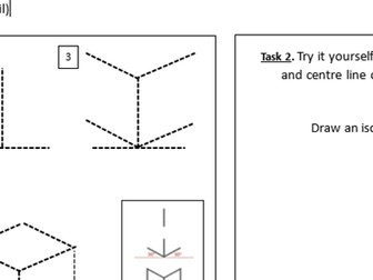 Isometric drawing Scaffold