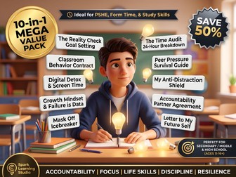 Mega Student Accountability & Life Skills Bundle: 10-in-1 Classroom Discipline Pack