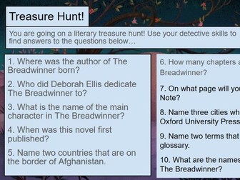 The Breadwinner Complete SOW