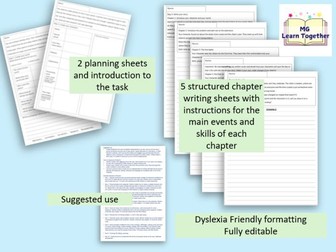 Story writing scaffolded worksheets independent activity, easy to pick up and go. Year 3,4,5 KS2