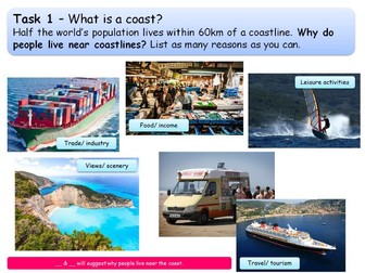 KS3 - What is happening to our coastline? L1. What is a coastline?