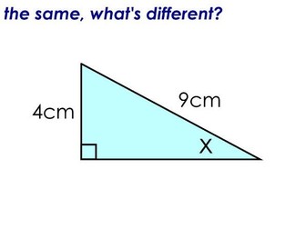 Trigonometry: Missing Angles: Edexcel GCSE Foundation 2018