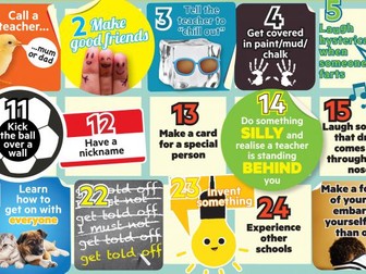 100 things you should have done at school before the age of 11