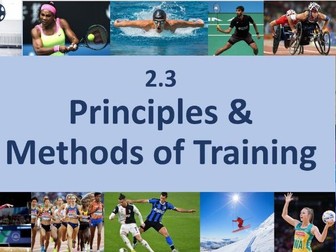 EDEXCEL A LEVEL PE FULL LESSONS Yr1 Chapter 8 - Principles of Training
