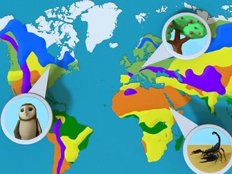 SEND - habitats and continents series of work