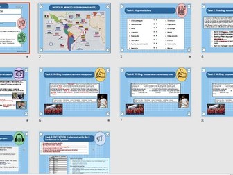 M1 NEW GCSE: INRO LESSON: El mundo hispanohablante