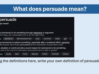 BTEC TECH in Media - C2 - June 2025 - Persuade Launch Lesson - Publishing