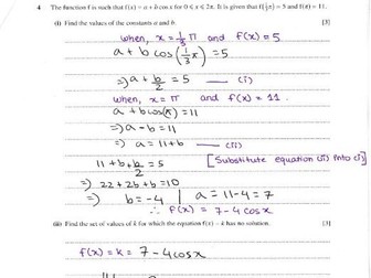 Edexcel Alevel Core Mathematics34 June 2018- Solved Question Paper