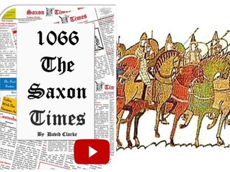 1066 The Saxon Times - The Advance on London - Set of 7 Posters