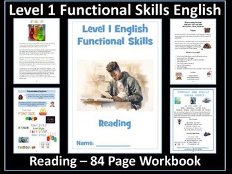 English Functional Skills - Level 1 - Reading Workbook