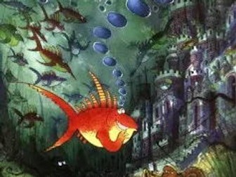 The Fish Who Could Wish Read and Draw minibook