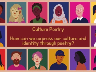 Culture Poetry Unit KS3 (Full Scheme of Work)