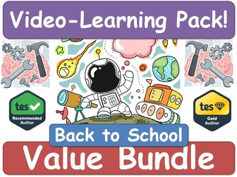 Back to School! Back to School! Back to School! [Video Learning Pack]