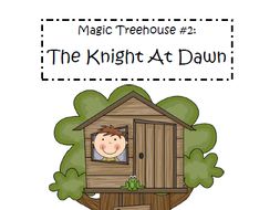 Magic Tree House Book #2: A Knight at Dawn Reading Comprehension Packet