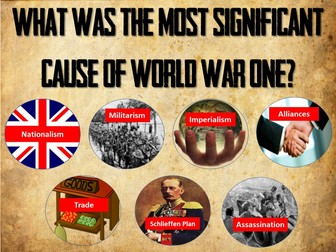 The causes of WWI: What was the most significant cause of the First World War?