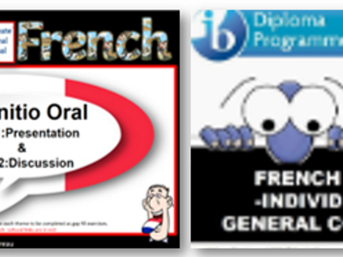 IB French Ab Initio - Oral - Parts 1 & 2 Picture Presentations ...