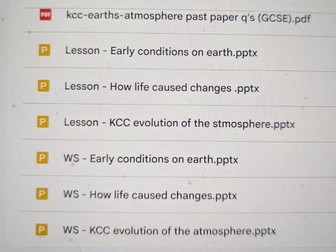 A-Level Environmental Science AQA 3.1.1 Conditions for life on earth