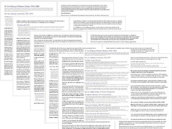 2S The Making of Modern Britain, 1951–2007 AQA A Level History revision notes