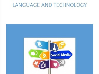 OCR A Level English Language Year 1 - Course Booklet 14: Language and Technology