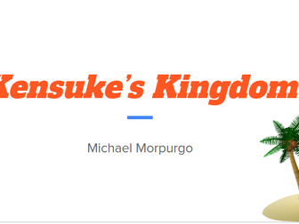 Kensuke's Kingdom Scheme of Work