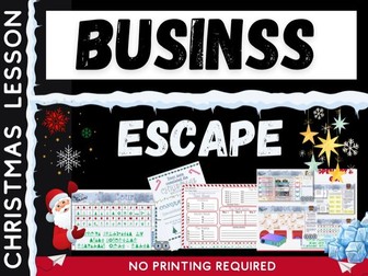 Christmas Business Quiz Escape
