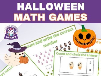 Halloween Math Counting Games: Fun and Engaging Activities