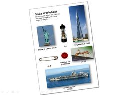 Scale Drawing Worksheet | Teaching Resources