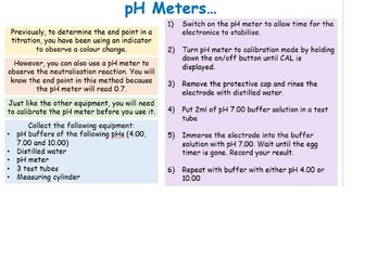 Aim A L7 Calibrating pH meters