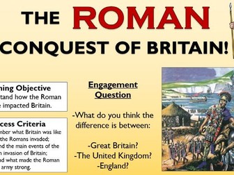 The Romans - The Roman Invasion of Britain - Lesson!