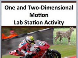 One and Two-Dimensional Motion - 7 Engaging Lab Stations
