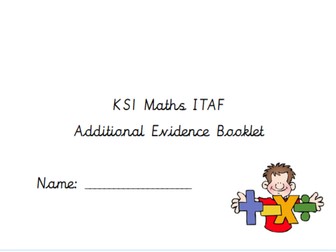 Maths KS1 ITAF additional evidence