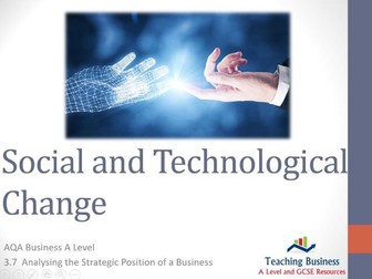 AQA Business - Social and Technological Change