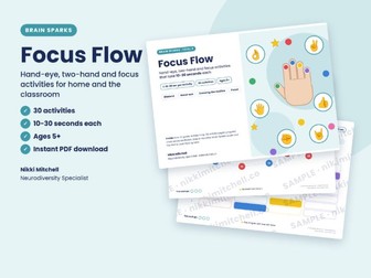 Focus Flow: 30 Brain Breaks for Focus