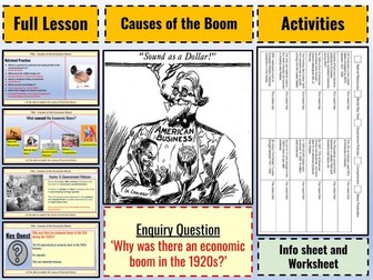 Economic Boom causes - USA